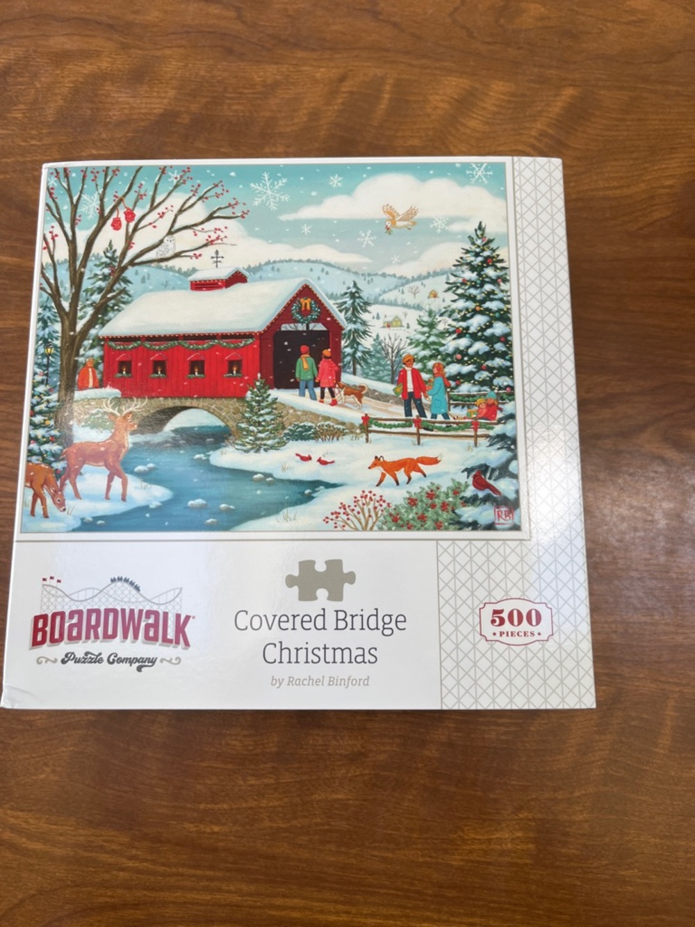 Boardwalk 500-Piece Christmas Puzzle